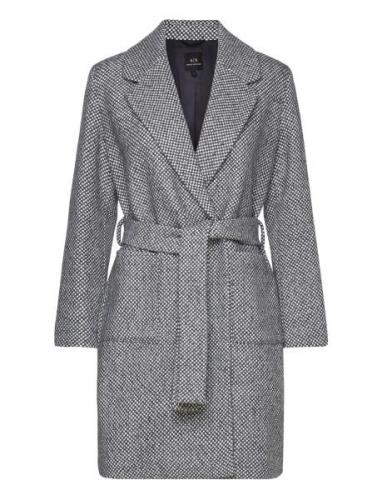 Jackets Outerwear Coats Winter Coats Grey Armani Exchange