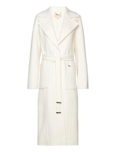 Dfw Robe Coat Outerwear Coats Winter Coats White Michael Kors