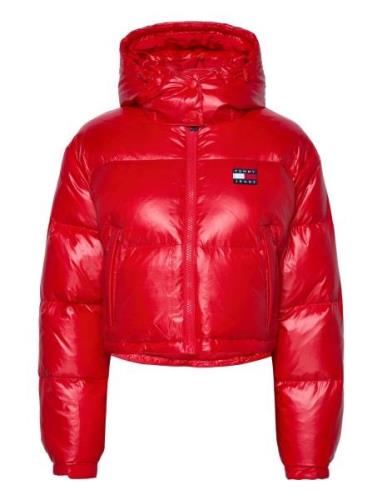 Tjw Crp Alaska Puffer Foret Jakke Red Tommy Jeans