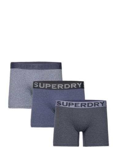 Boxer Triple Pack Boxershorts Blue Superdry