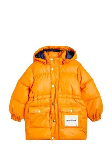 Heavy Puffer Jacket Foret Jakke Orange Mini Rodini