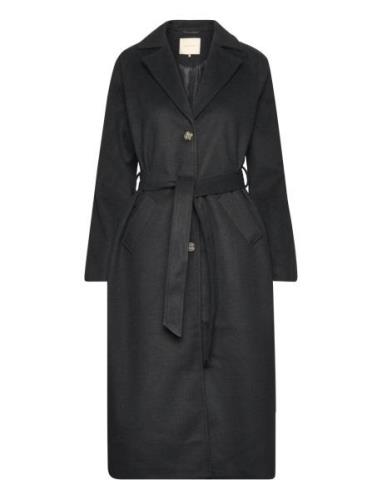 Sc-Madelon Outerwear Coats Winter Coats Black Soyaconcept