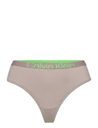 Modern Thong G-streng Undertøj Brown Calvin Klein
