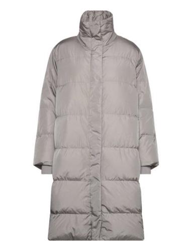 Downbblucky Coat Foret Jakke Grey Bruuns Bazaar