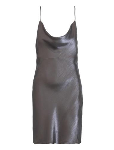 Ferronmd Dress Kort Kjole Grey Modström