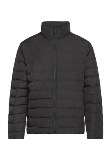 Slhbarry Quilted Jacket Noos Foret Jakke Black Selected Homme