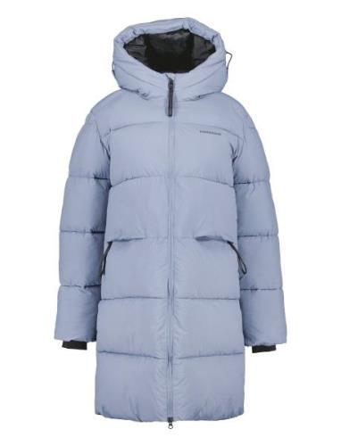 Nomi Wns Parka 3 Foret Jakke Blue Didriksons