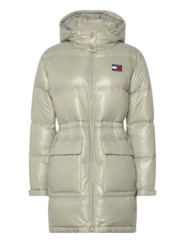 Tjw Midi Alaska Puffer Foret Jakke Green Tommy Jeans