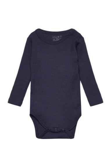 Berry - Bodysuit Bodies Long-sleeved Blue Hust & Claire