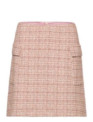 Nugrew Skirt Kort Nederdel Pink Nümph