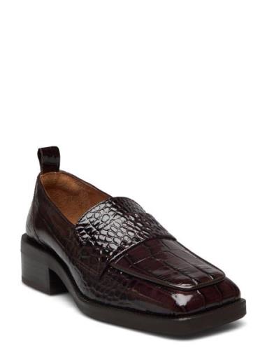 Shoes Loafers Flade Sko Brown Billi Bi