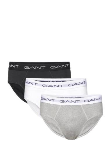 Brief 3-Pack Underbukser Y-front Briefs Grey GANT