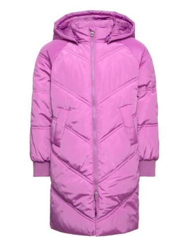 Pknelicity Puffer Jacket Tw Foret Jakke Pink Little Pieces