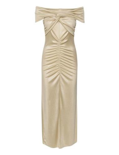 Gabrigz Sl Long Dress Maxikjole Festkjole Cream Gestuz