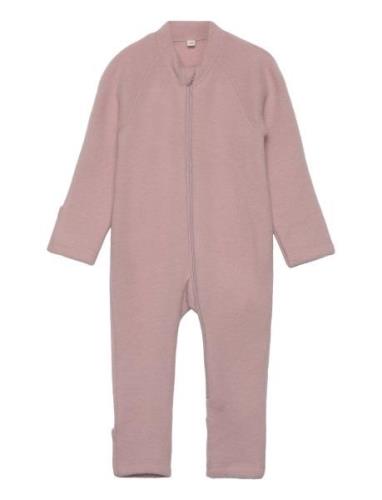 Soft Wool - Jumpsuit Jumpsuit Pink CeLaVi