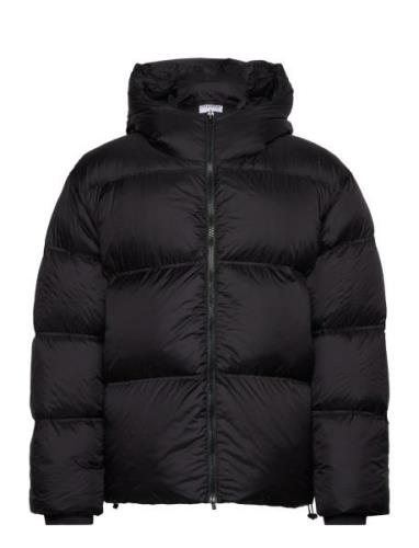 Hooded Puffer Jacket Foret Jakke Black Filippa K