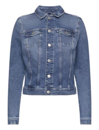 Vivianne Skn Jacket Ah0136 Jakke Denimjakke Blue Tommy Jeans
