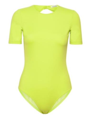 Whitney Bathing Suit Badedragt Badetøj Green Wood Wood