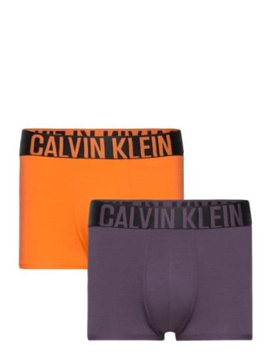 Trunk 2Pk Boxershorts Orange Calvin Klein
