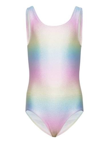 Swimsuit Rainbow Badedragt Badetøj Multi/patterned Lindex