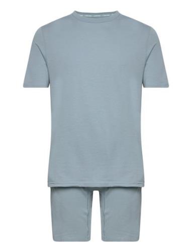 S/S Short Set Pyjamas Nattøj Green Calvin Klein