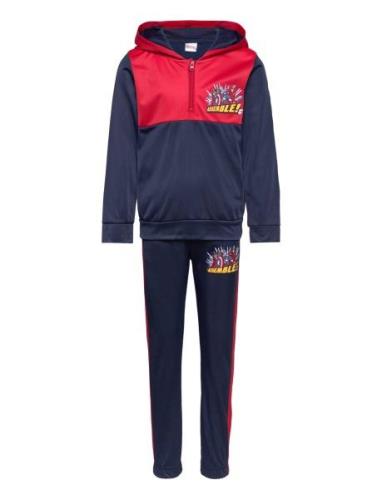 Joggings Sets Tracksuits Navy Marvel