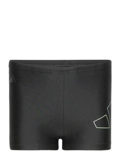 Performance Big Bars Swim Boxer Badeshorts Black Adidas Performance