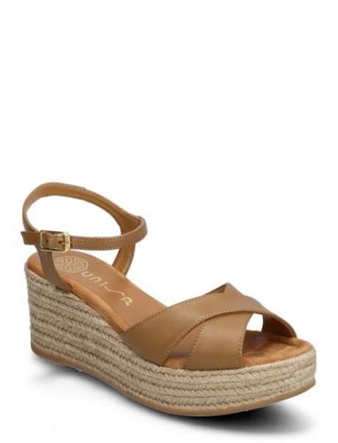 Kiramar Espadrillos Med Hæl Sandal Brown UNISA