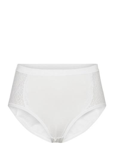 Midi Brief Trusser, Tanga Briefs White Damella Of Sweden