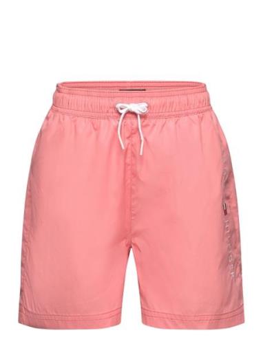 Medium Drawstring Badeshorts Pink Tommy Hilfiger