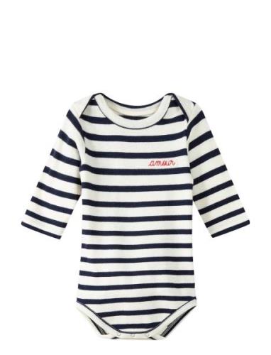 Calmette Amour/Gots Bodies Long-sleeved Navy Maison Labiche Paris