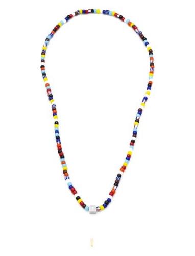 Samie - Necklace With Colored Pearls Halskæde Smykker Multi/patterned ...