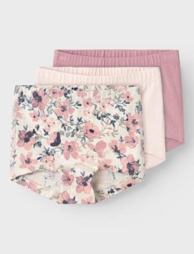 Nmftights 3P Nostalgia Flower Noos Night & Underwear Underwear Panties...
