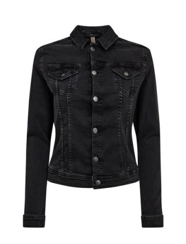 Sc-Kimberly Jakke Denimjakke Black Soyaconcept