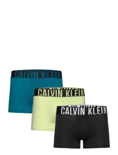 Trunk 3Pk Boxershorts Black Calvin Klein