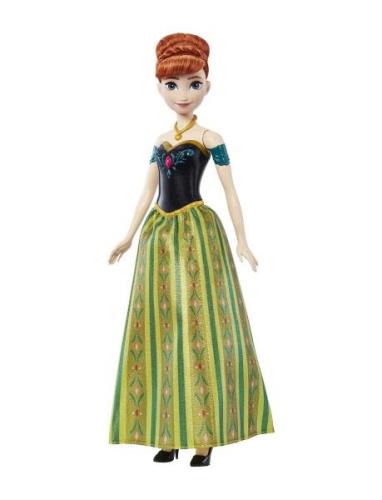 Disney Frozen Musical Anna Doll Toys Dolls & Accessories Dolls Multi/p...
