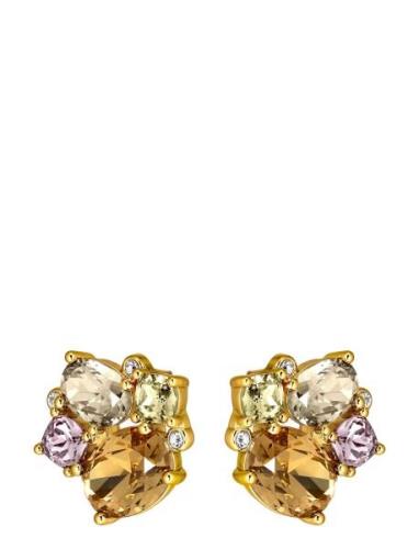 Emma Sg Golden Accessories Jewellery Earrings Studs Gold Dyrberg/Kern