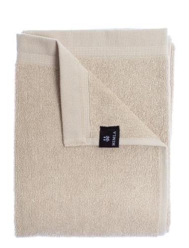 Lina Guest Towel Home Textiles Bathroom Textiles Towels Beige Himla