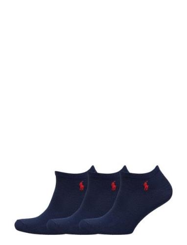 Low-Cut Sock 3-Pack Ankelstrømper Korte Strømper Blue Polo Ralph Laure...