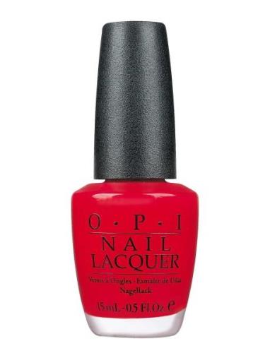 Big Apple Red Neglelak Makeup Red OPI