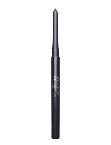 Waterproof Eye Pencil 01 Black Tulip Eyeliner Makeup Black Clarins