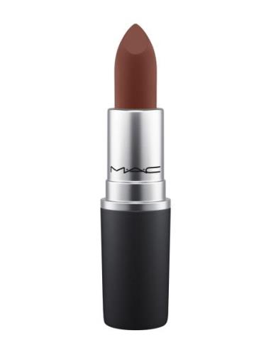 Powder Kiss Lipstick - Turn To The Left Læbestift Makeup Brown MAC