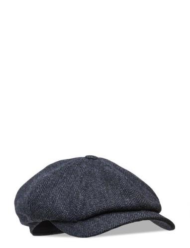 Newsboy Classic Cap Accessories Headwear Flat Caps Blue Wigéns