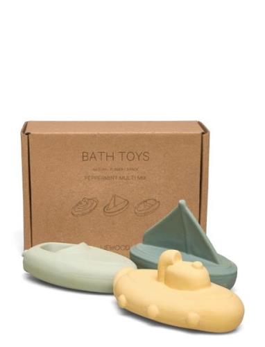 Troels Bath Toys 3-Pack Toys Bath & Water Toys Bath Toys Yellow Liewoo...