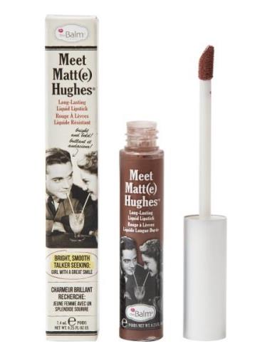 Meet Matt Hughes Reliable Lipgloss Makeup Brown The Balm