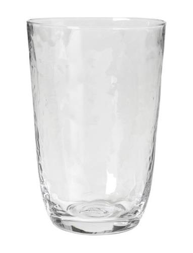 Drikkeglas 'Hammered' Home Tableware Glass Drinking Glass Nude Broste ...