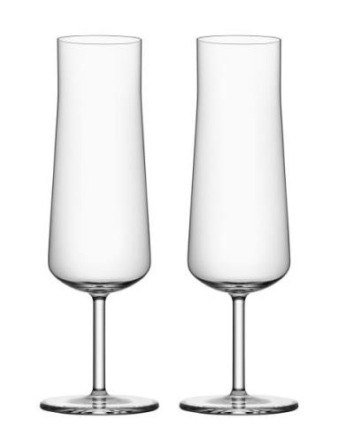 Informal Champagne 22Cl 2-P Home Tableware Glass Champagne Glass Nude ...