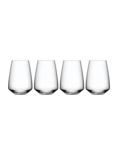 Pulse Tumbler 4-Pack 35Cl Home Tableware Glass Drinking Glass Nude Orr...