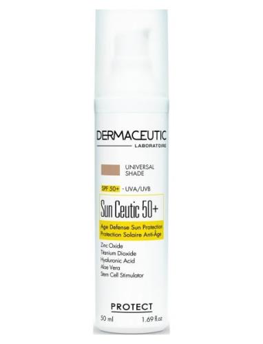 Sun Ceutic Tinted 50 Ml Solcreme Ansigt Nude Dermaceutic