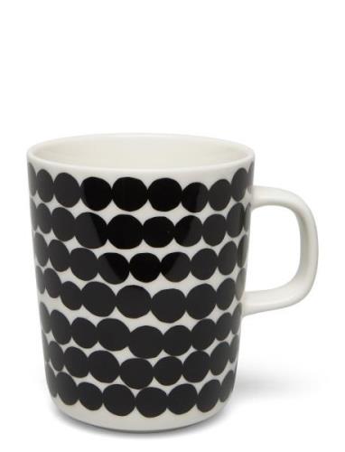 Siirtolapuutarha Mug Home Tableware Cups & Mugs Coffee Cups Black Mari...